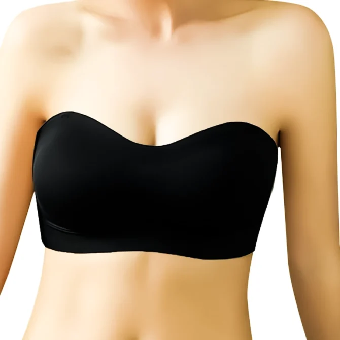 Strapless Ice Silk Seamless Bra - Image 3