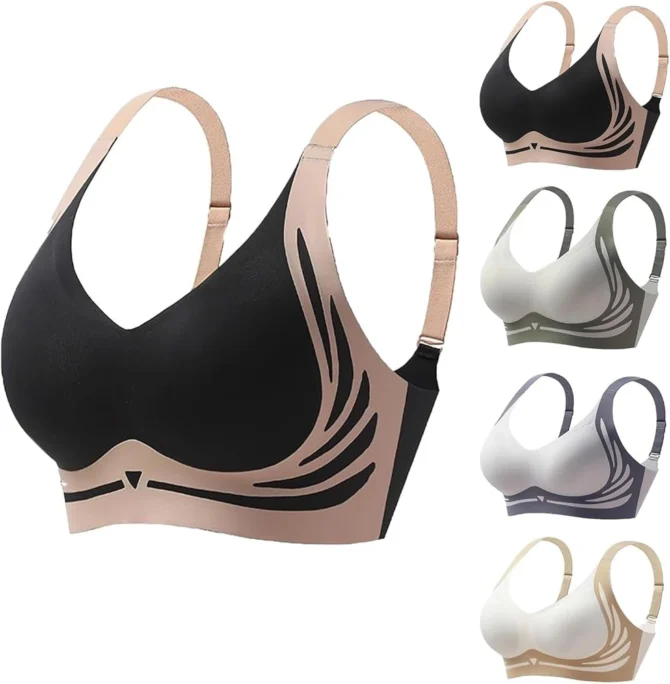 Anti Saggy Seamless Push Up Bra - Image 4