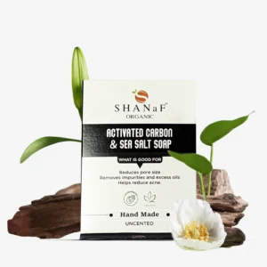 Activated Carbon and Sea Salt Soap Bar (110gm)